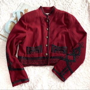 Vintage Military Style Bolero Blazer Cambridge